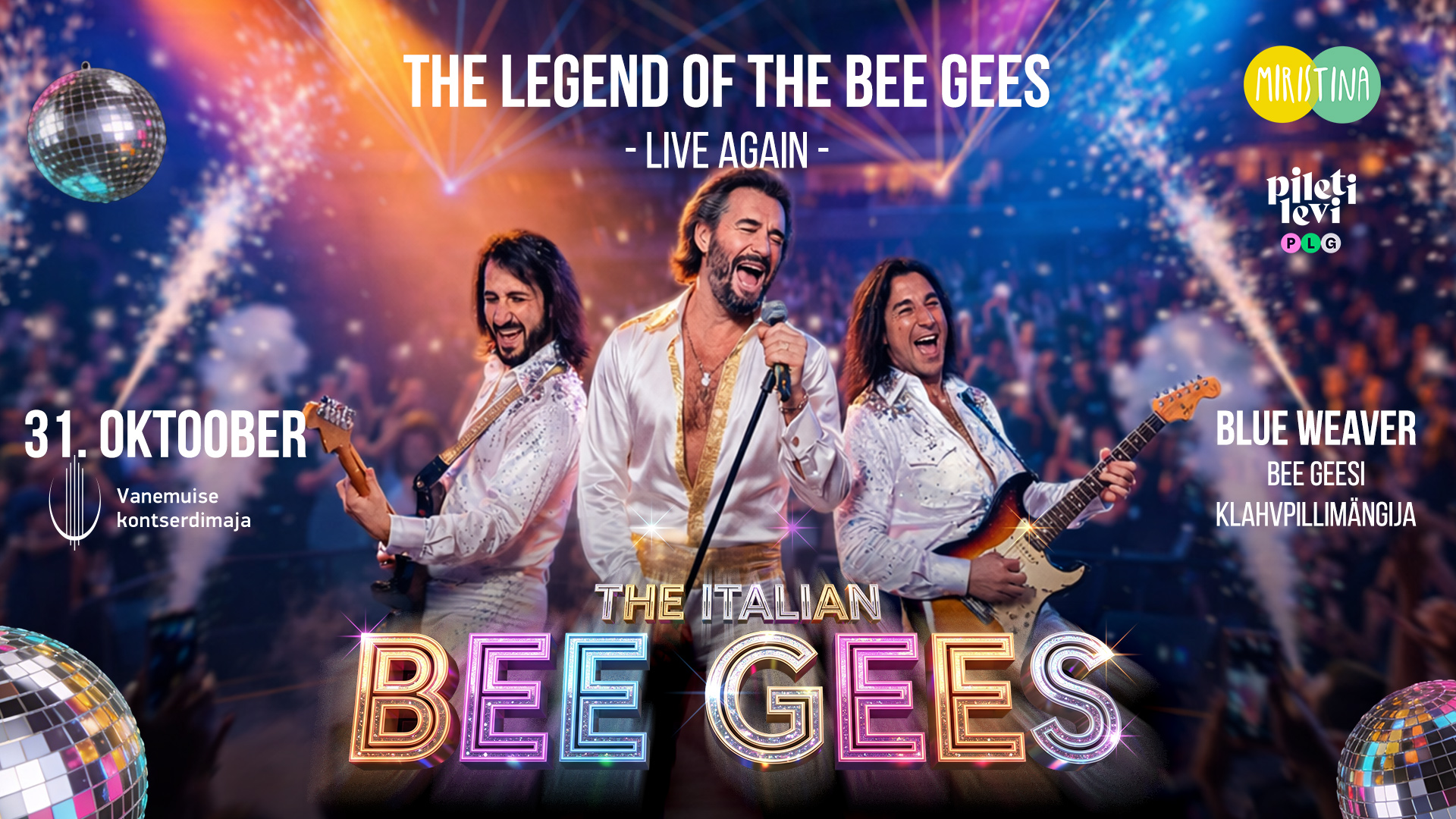 Bee Gees - Live Again (The Italian Bee Gees) | Tartu ja Lõuna-Eesti...