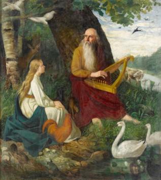 Tõnis Grenzstein. Vanemuise laul. Maal, Eesti Kunstimuuseum