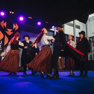 X Tartu Folk: Lõppkontsert Eesti Rahva Muuseumis; Foto: Peeter Paaver