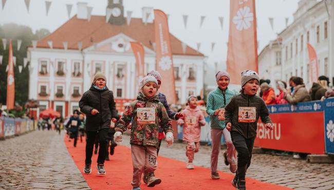 15. Tartu Linnamaratoni lastejooksud