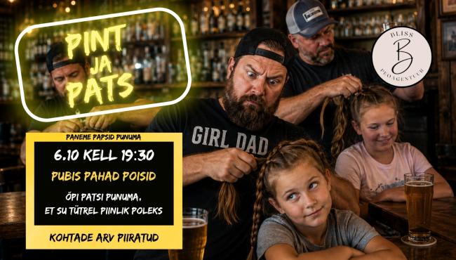Pint ja pats- õhtu ainult isadele
