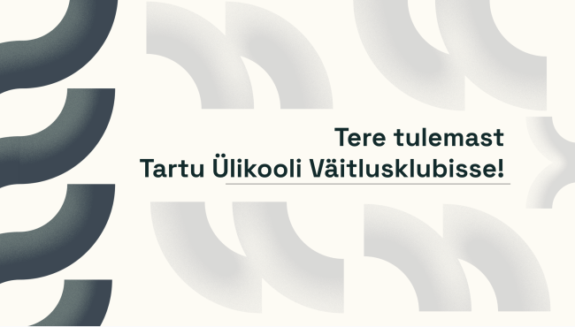 Tere tulemast väiltusmaastikule!