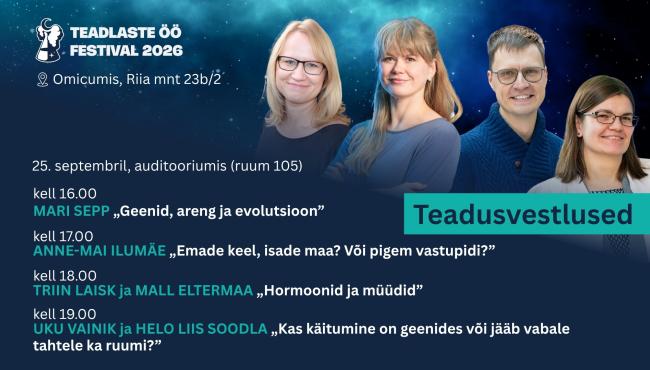 Teadlaste öö teadusvestlused