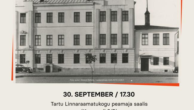 Teemaõhtu "90 aastat Kompanii tänaval"