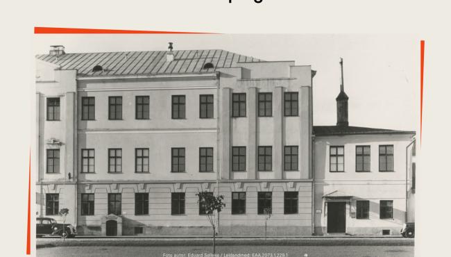 Näitus “Meie raamatukogu ja Tartu tema ümber. 90 aastat linnaraamatukogu samas paigas”